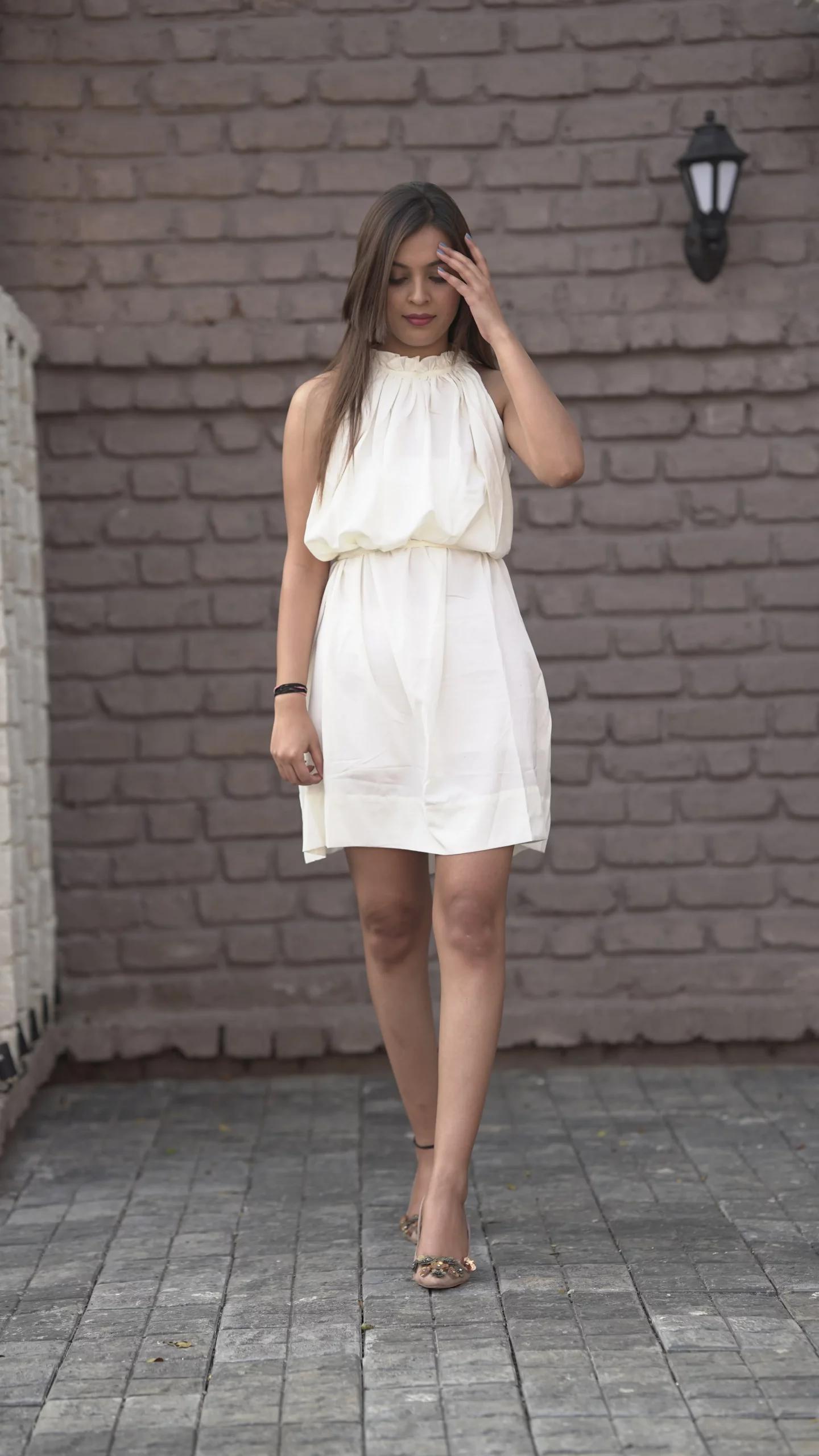 Daisy frost white dress — 2